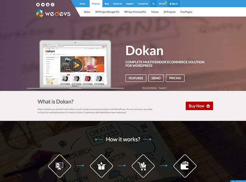 Download Dokan Pro v2.6.3 – Tema expert
